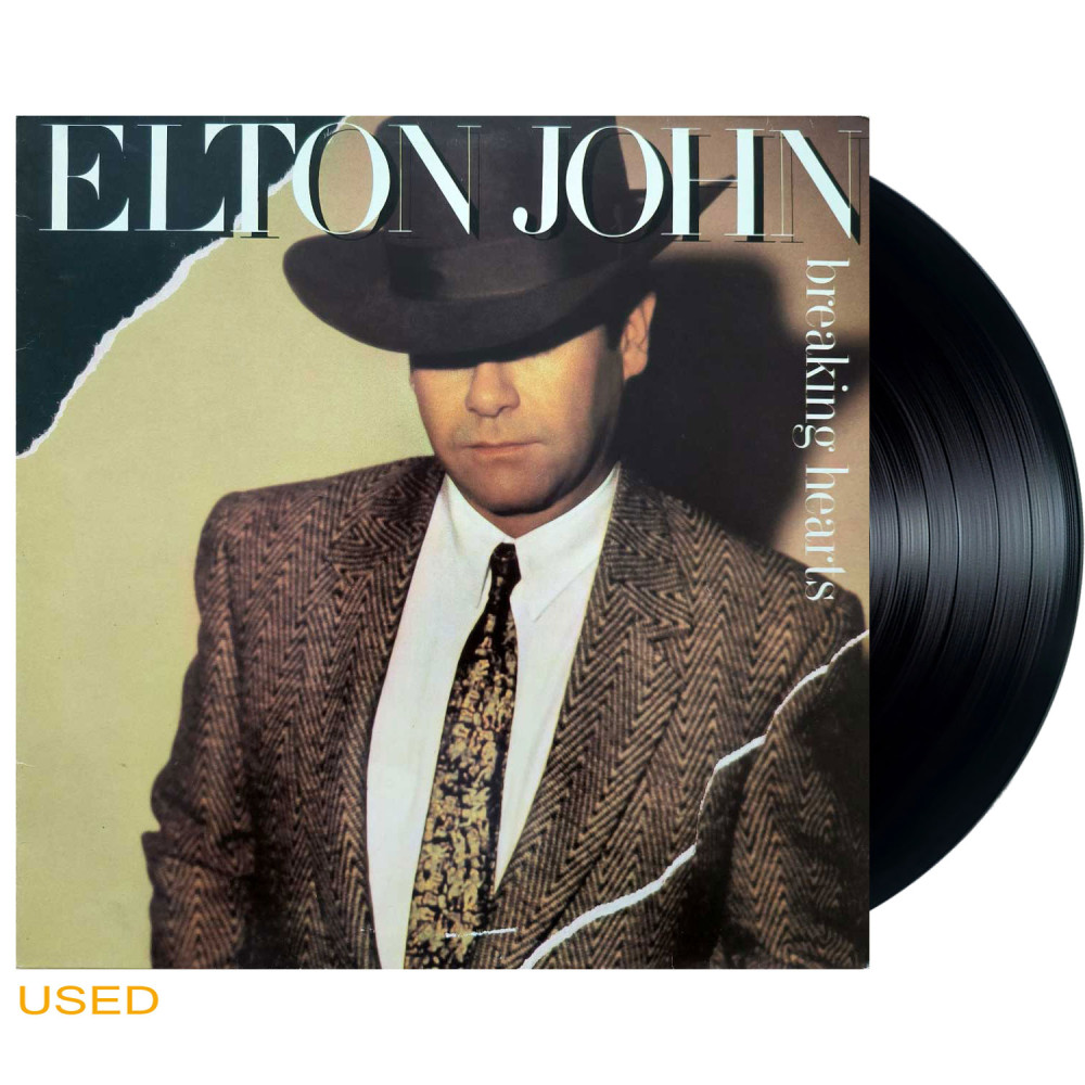 Elton John ‎– Breaking Hearts (LP)