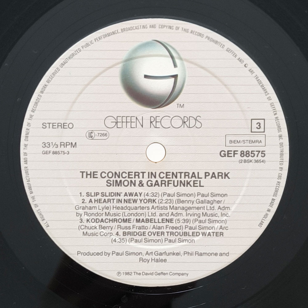 Simon And Garfunkel – The Concert In Central Park (2 LP)
