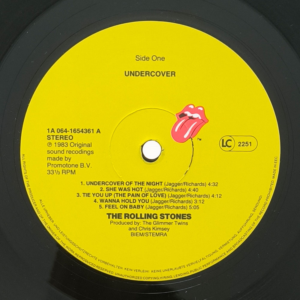 The Rolling Stones – Undercover (LP)