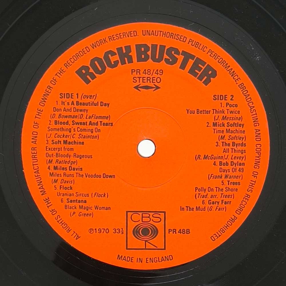 Various ‎– Rock Buster (2 LP)