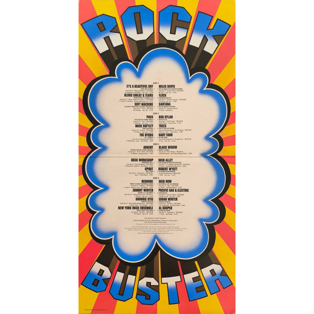 Various ‎– Rock Buster (2 LP)