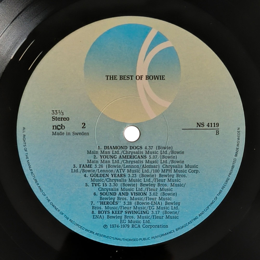 David Bowie ‎– The Best Of Bowie (LP)