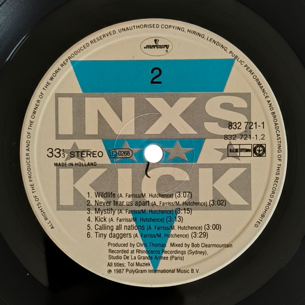 INXS ‎– Kick (LP)