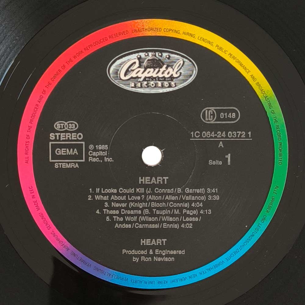 Heart – Heart (LP)