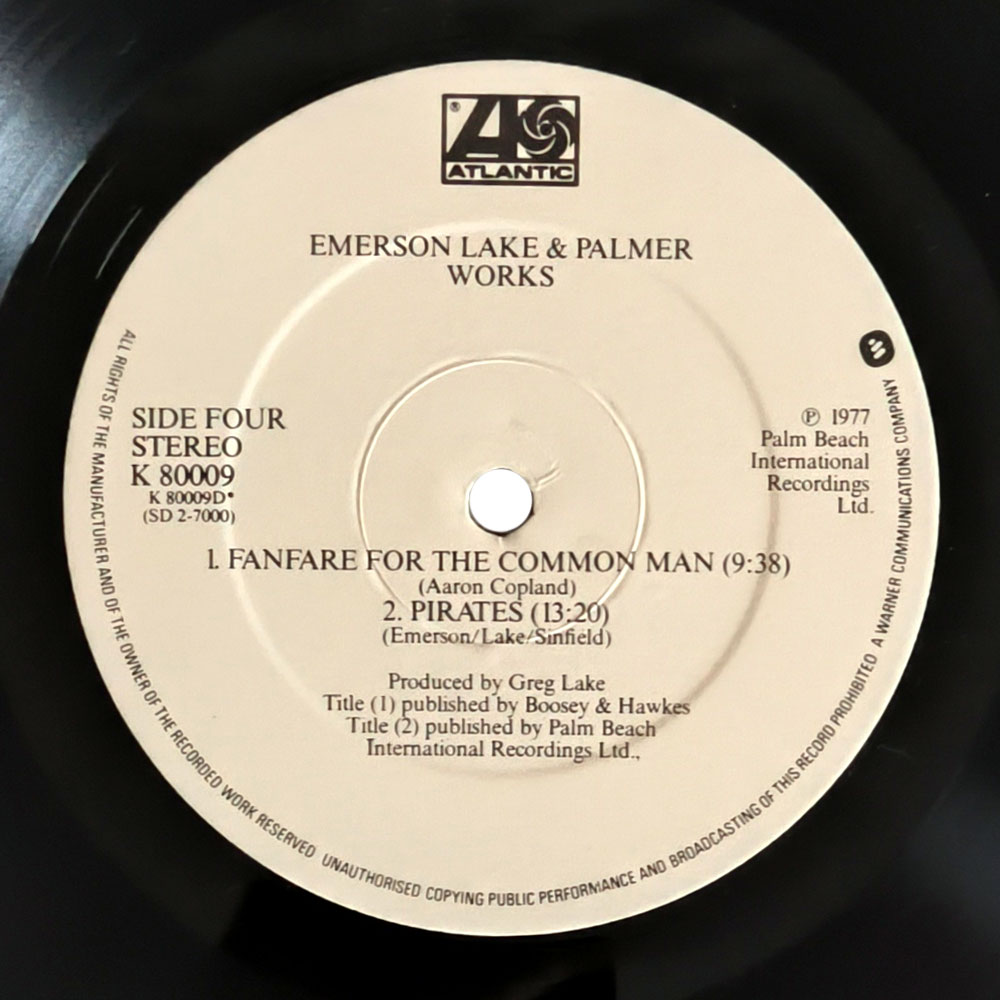 Emerson Lake & Palmer – Works (Volume 1) (2 LP)