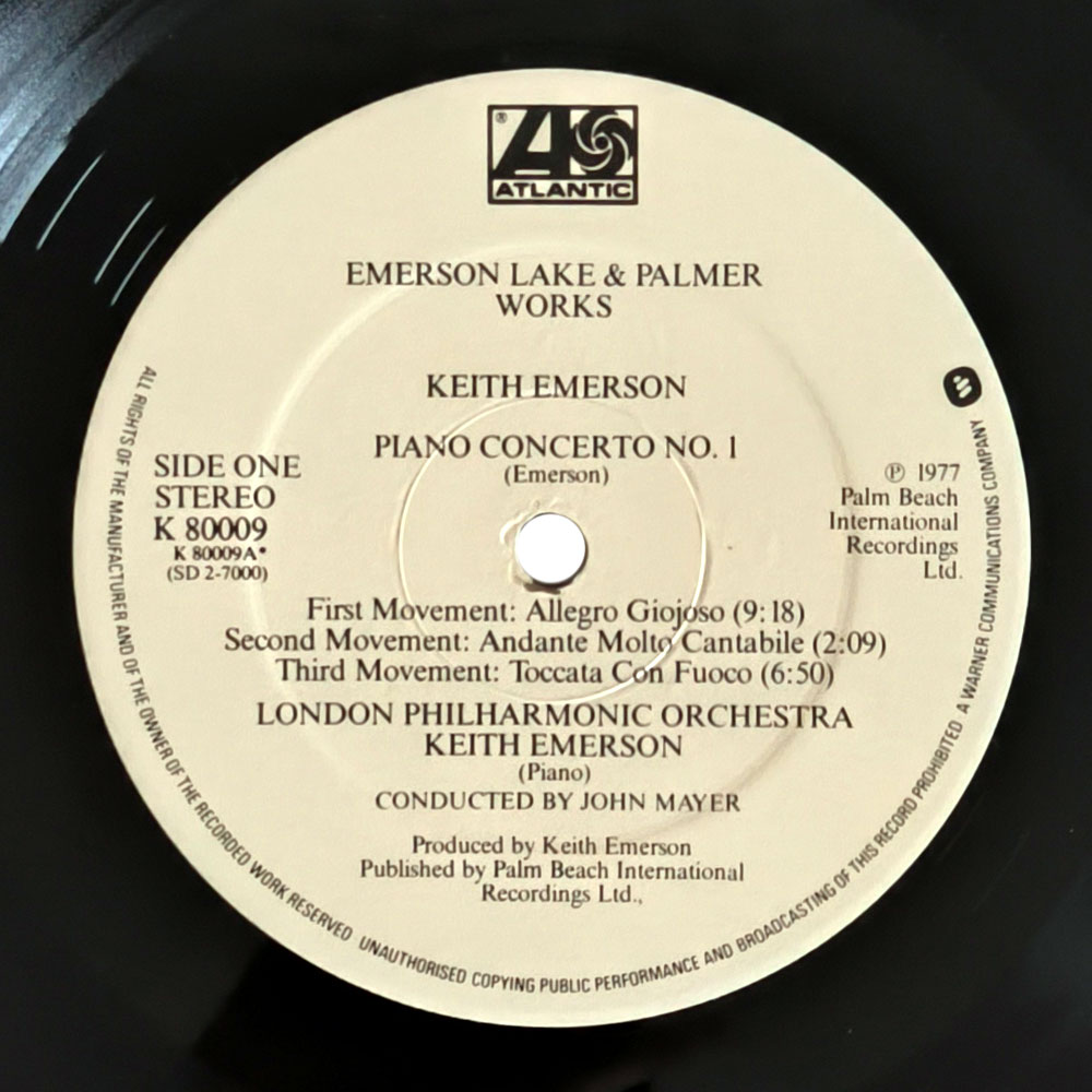 Emerson Lake & Palmer – Works (Volume 1) (2 LP)