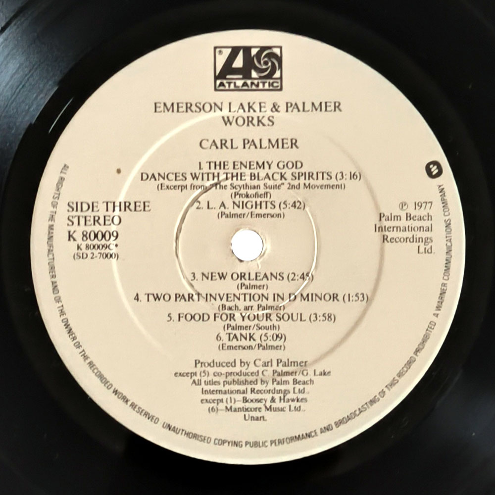 Emerson Lake & Palmer – Works (Volume 1) (2 LP)