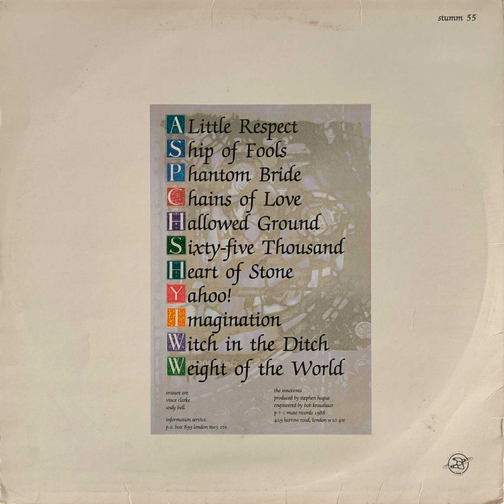 Erasure – The Innocents (LP)