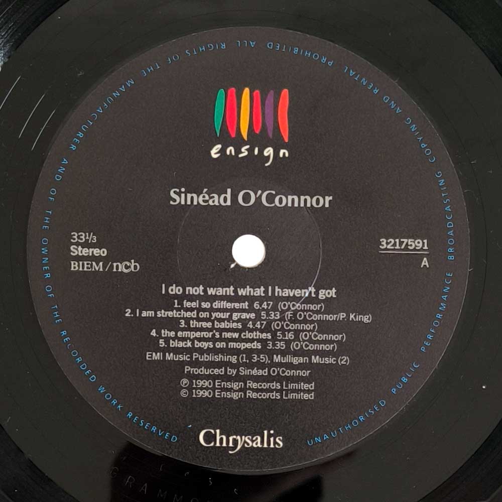 Sinéad O'Connor – I Do Not Want What I Haven't Got (LP) Sinéad O'Connor – I Do Not Want What I Haven't Got (LP)