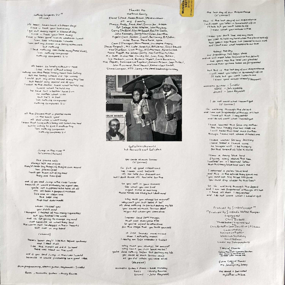 Sinéad O'Connor – I Do Not Want What I Haven't Got (LP) Sinéad O'Connor – I Do Not Want What I Haven't Got (LP)