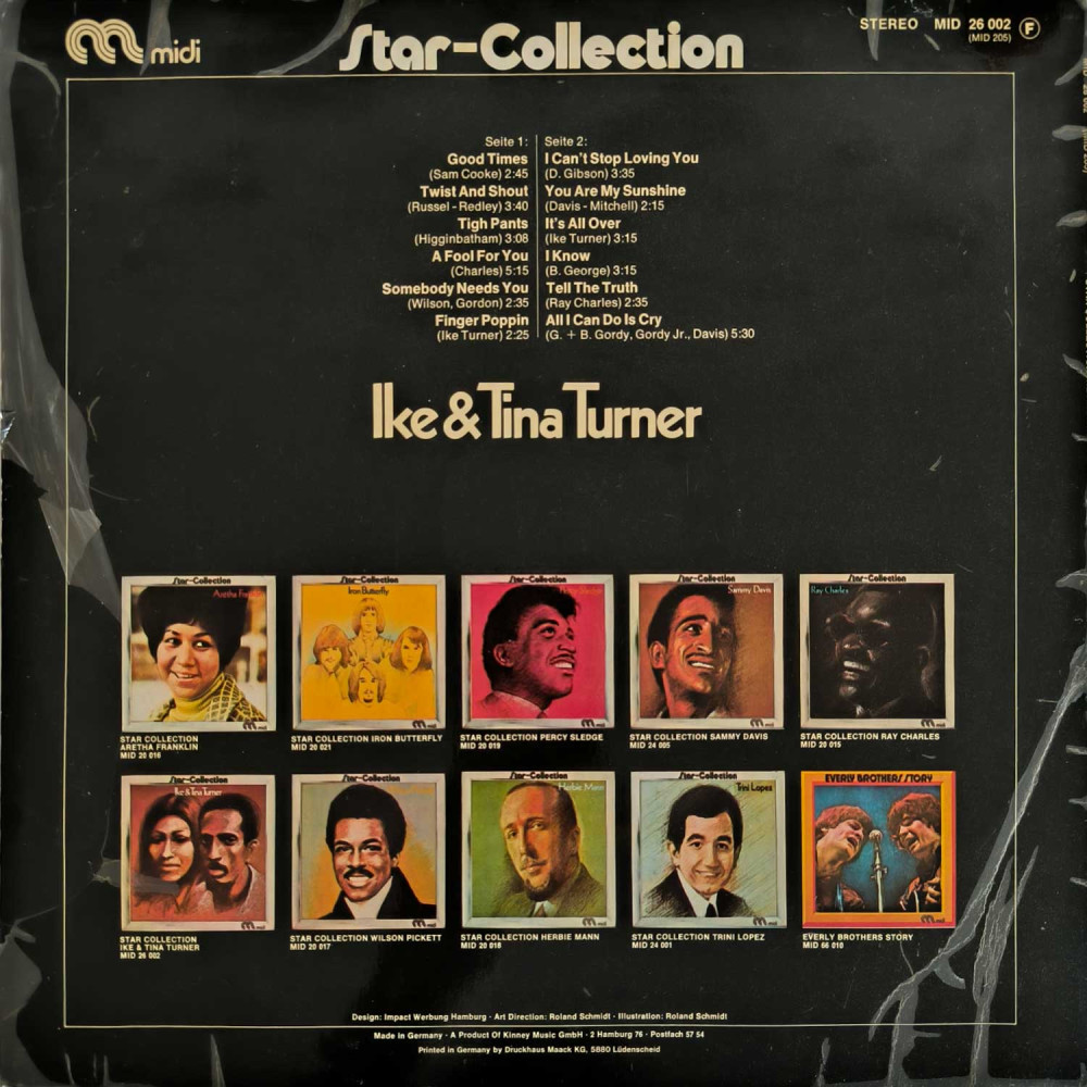 Ike & Tina Turner ‎– Star-Collection (LP)