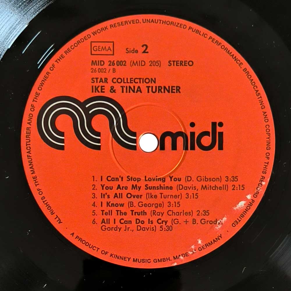 Ike & Tina Turner ‎– Star-Collection (LP)