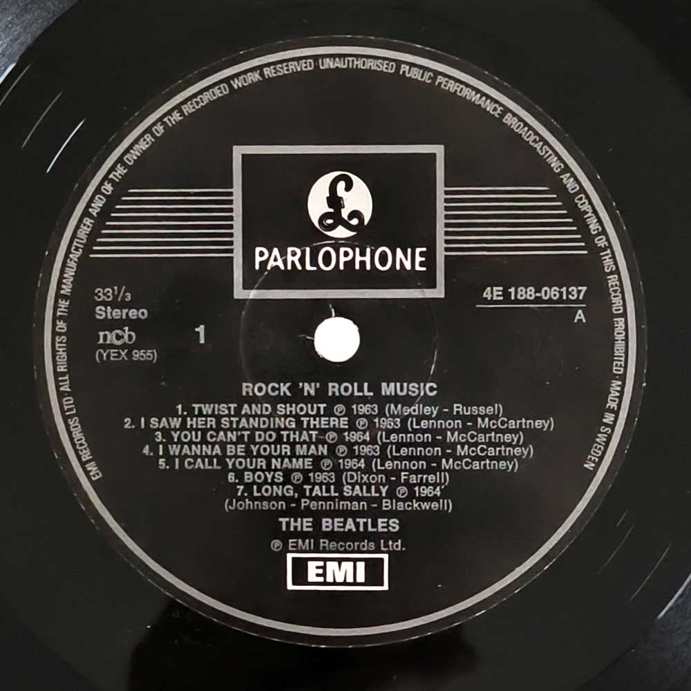 The Beatles ‎– Rock 'N' Roll Music (2 LP)