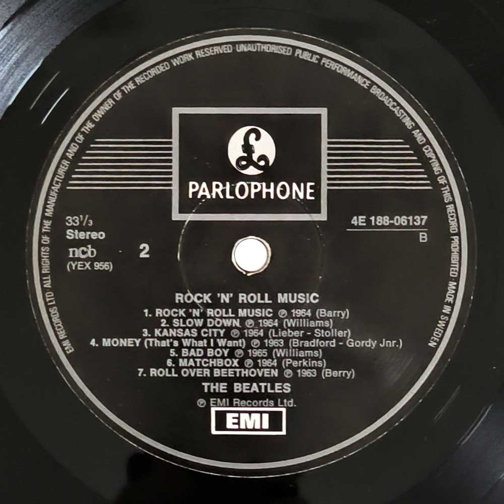 The Beatles ‎– Rock 'N' Roll Music (2 LP)