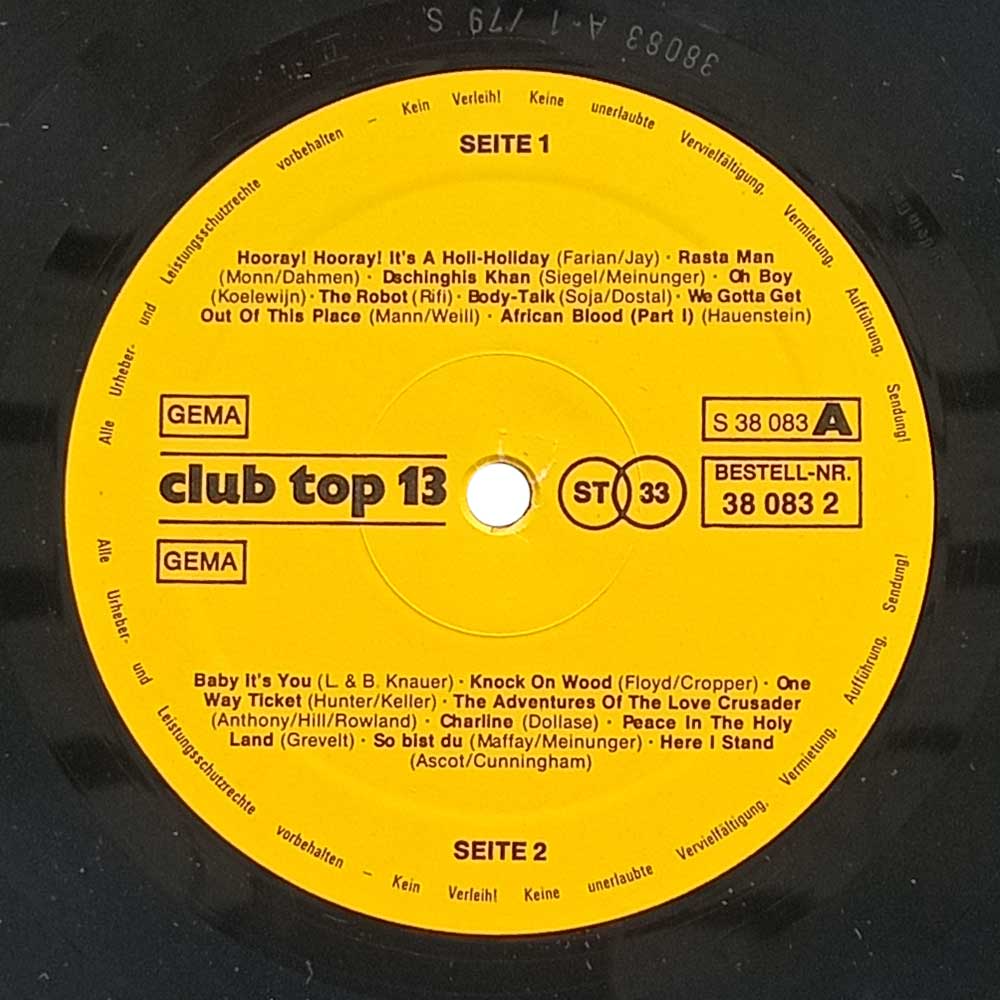 Various – 16 Top Hits - Tophits Der Monate Juli/August '79 (LP)