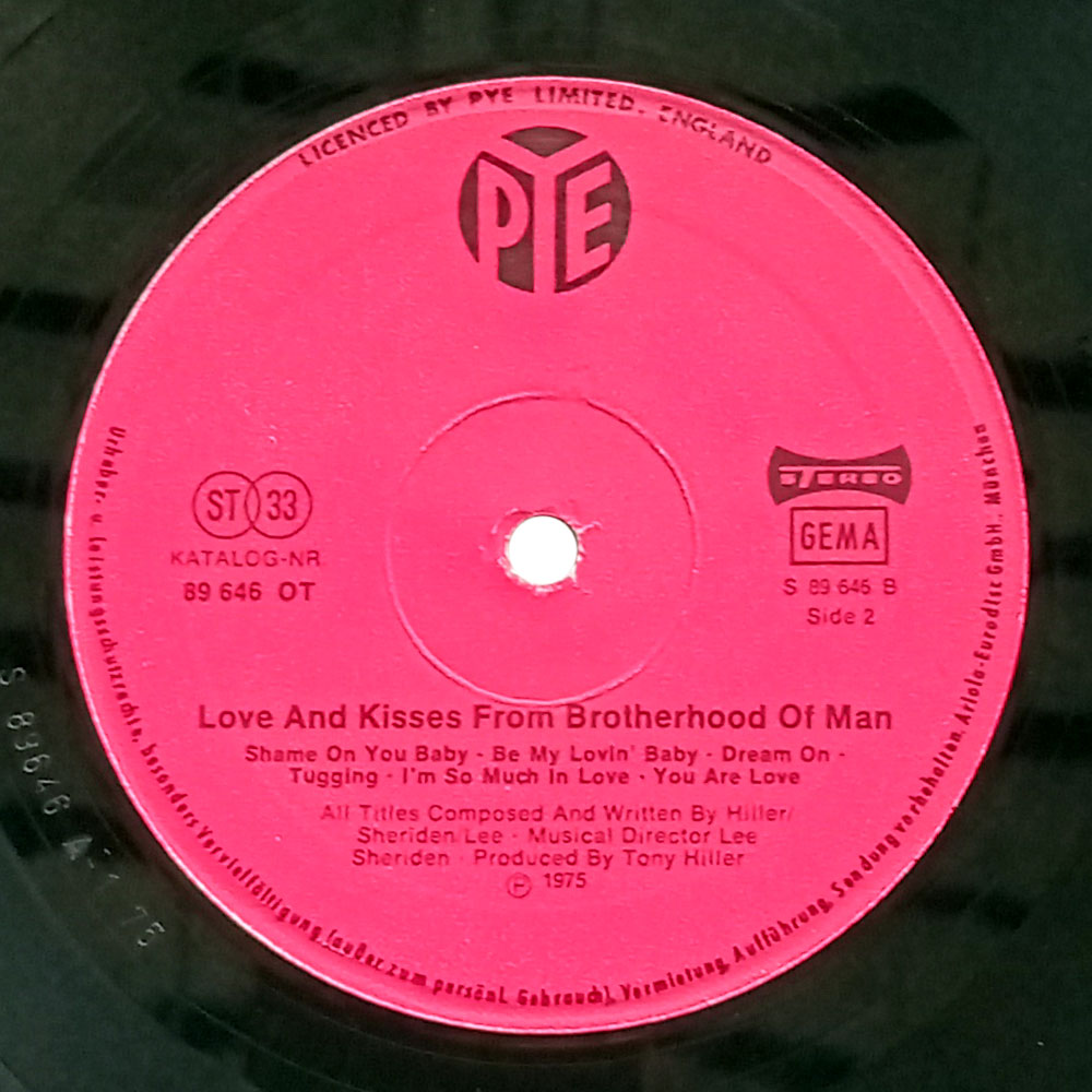 Brotherhood Of Man – Save Your Kisses For Me (LP)