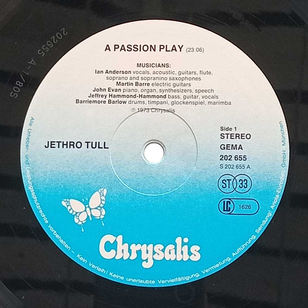 Jethro Tull – A Passion Play (LP)
