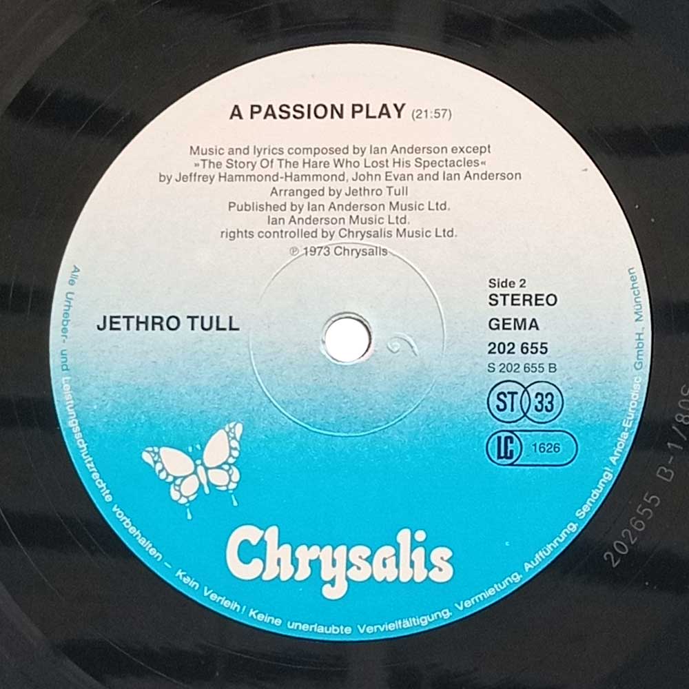 Jethro Tull – A Passion Play (LP)