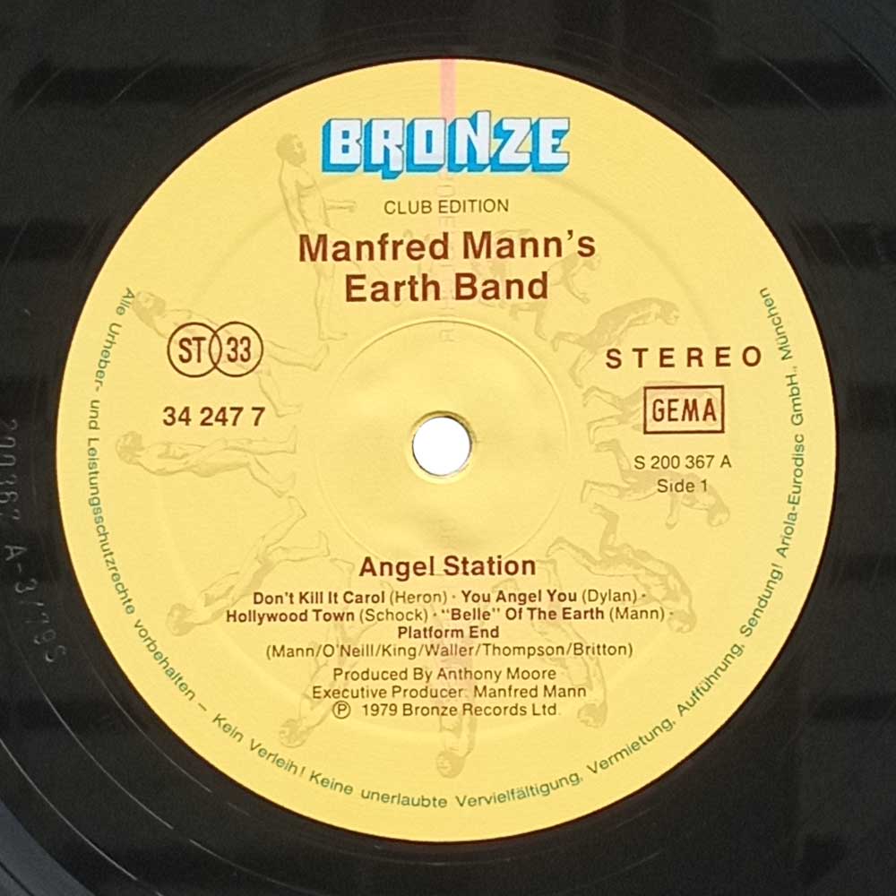 Manfred Mann's Earth Band – Angel Station (LP)