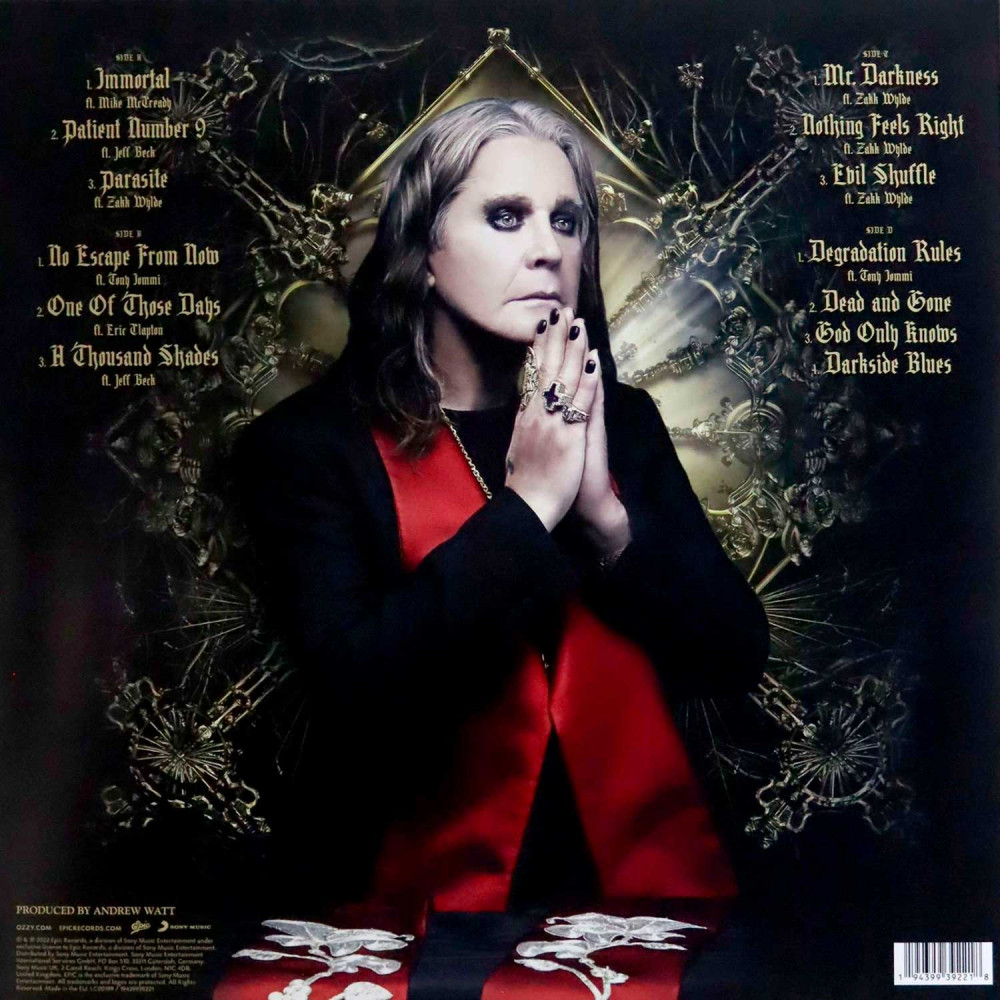 Ozzy Osbourne – Patient Number 9 (2LP)