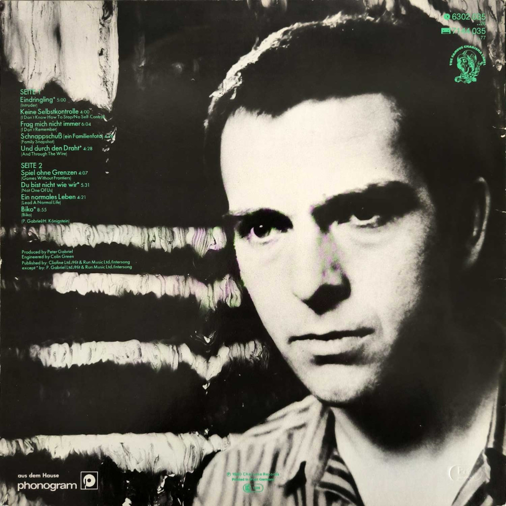 Peter Gabriel - Ein Deutsches Album (LP)