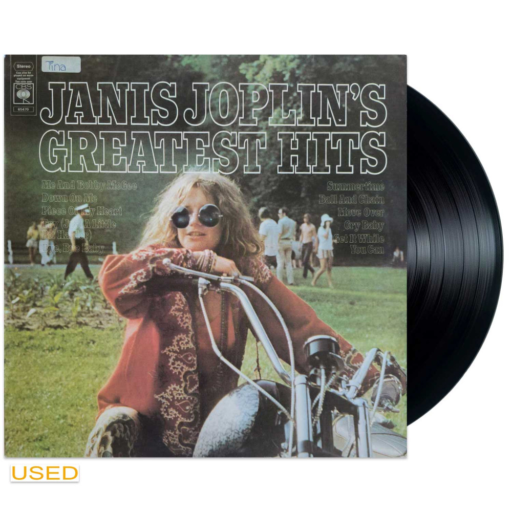Janis Joplin ‎– Janis Joplin's Greatest Hits (LP)