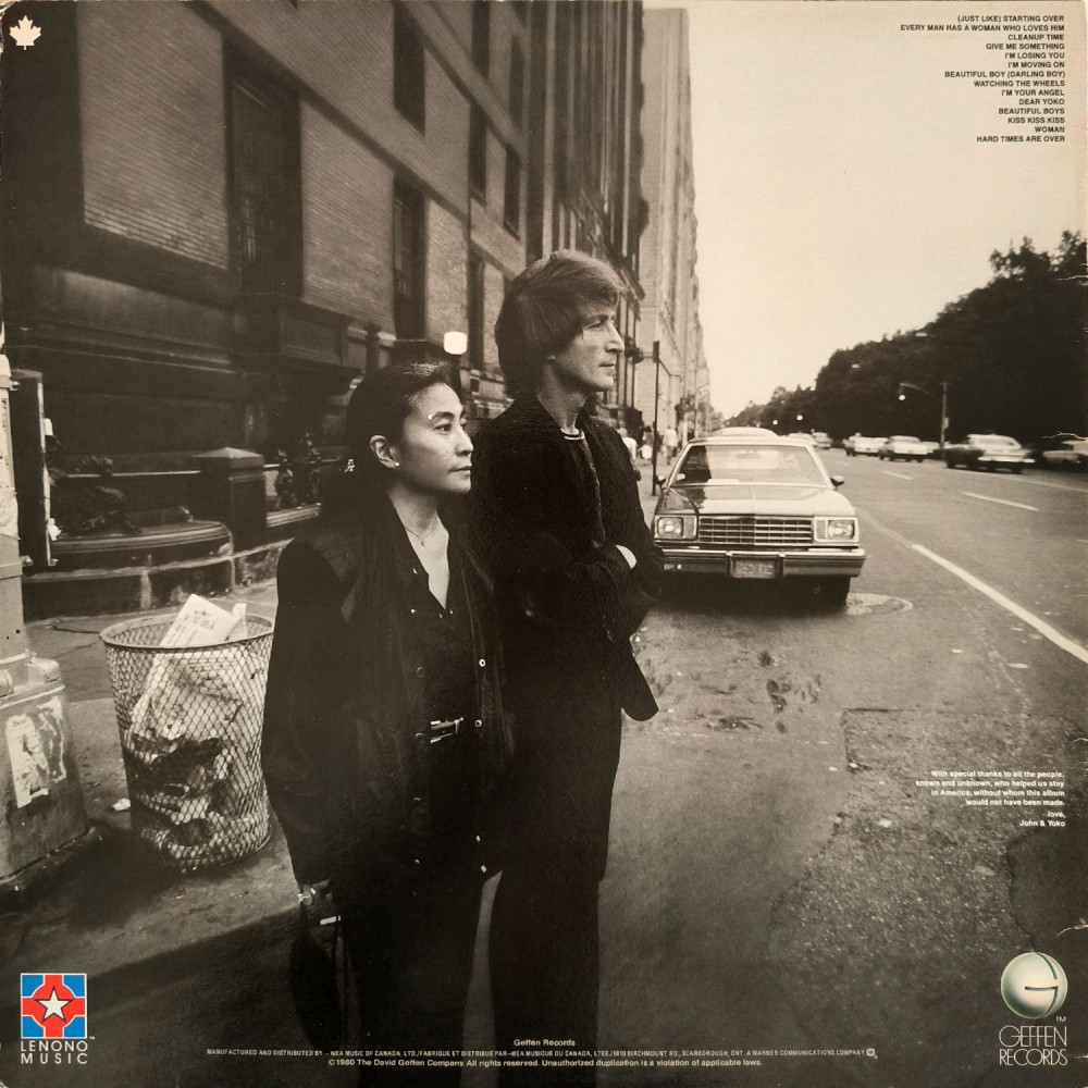 John Lennon & Yoko Ono - Double Fantasy (LP)