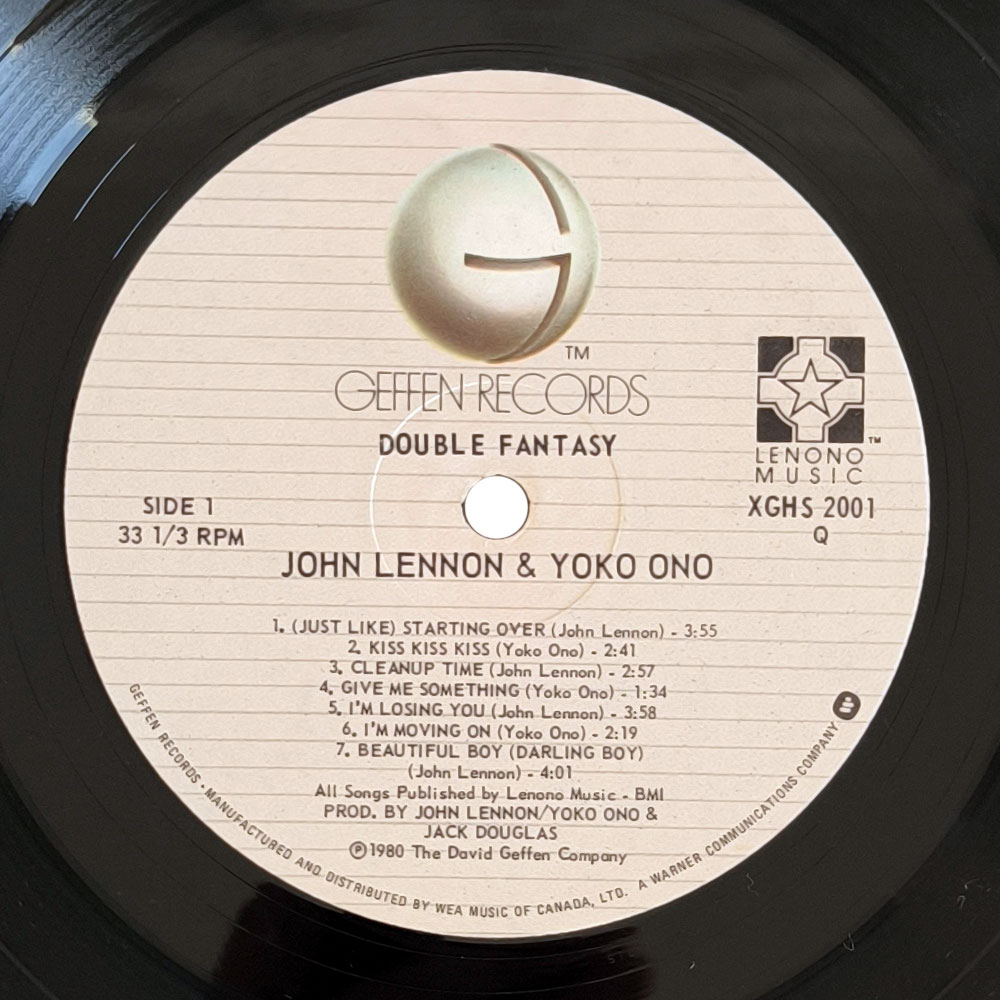 John Lennon & Yoko Ono - Double Fantasy (LP)