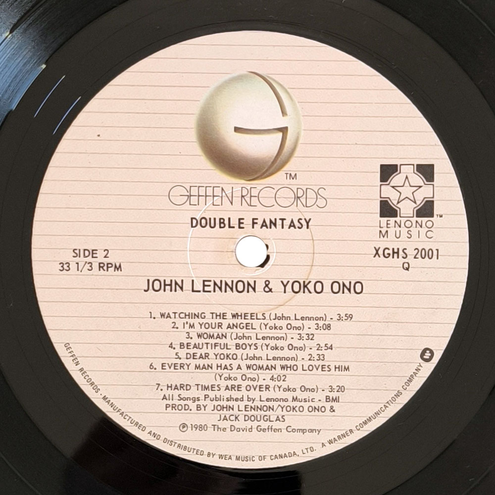 John Lennon & Yoko Ono - Double Fantasy (LP)