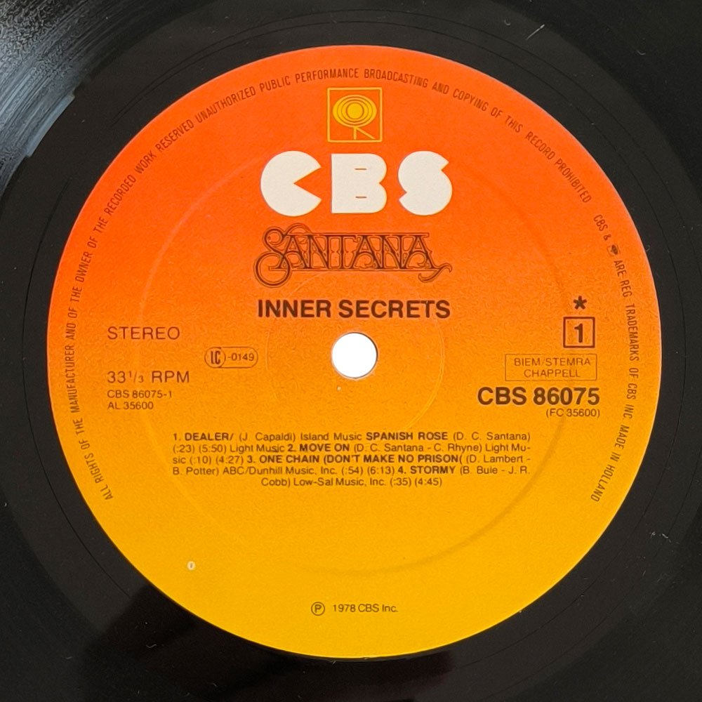 Santana - Inner Secrets (LP)