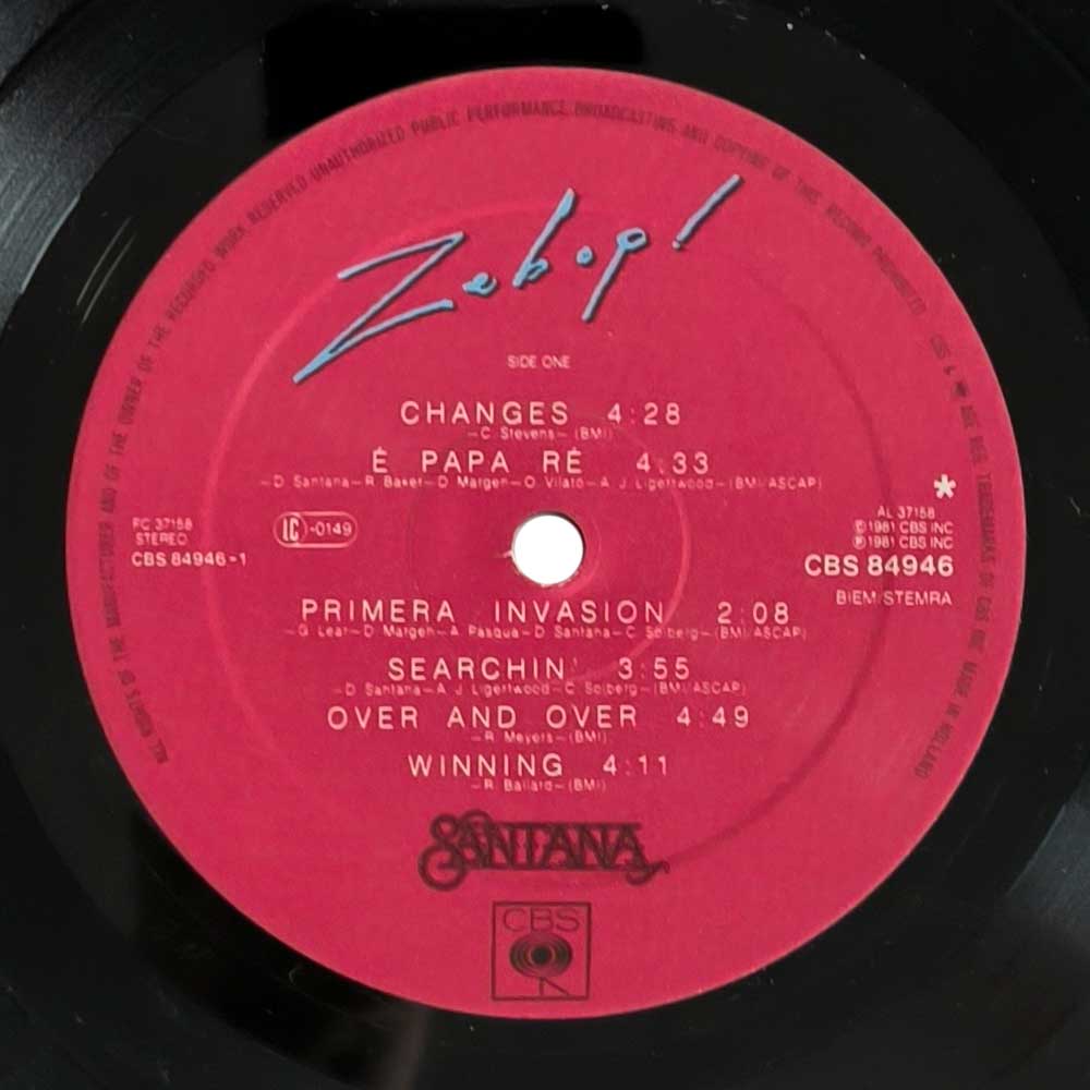 Santana - Zebop! (LP)