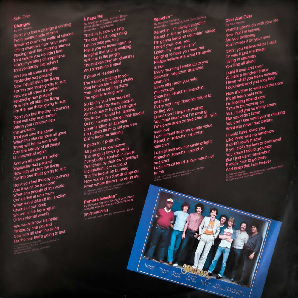 Santana - Zebop! (LP)