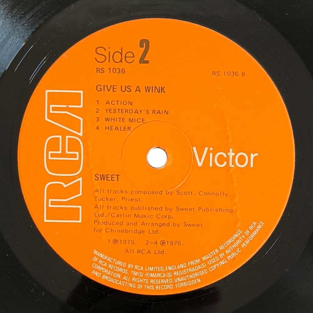 Sweet - Give Us A Wink (LP)