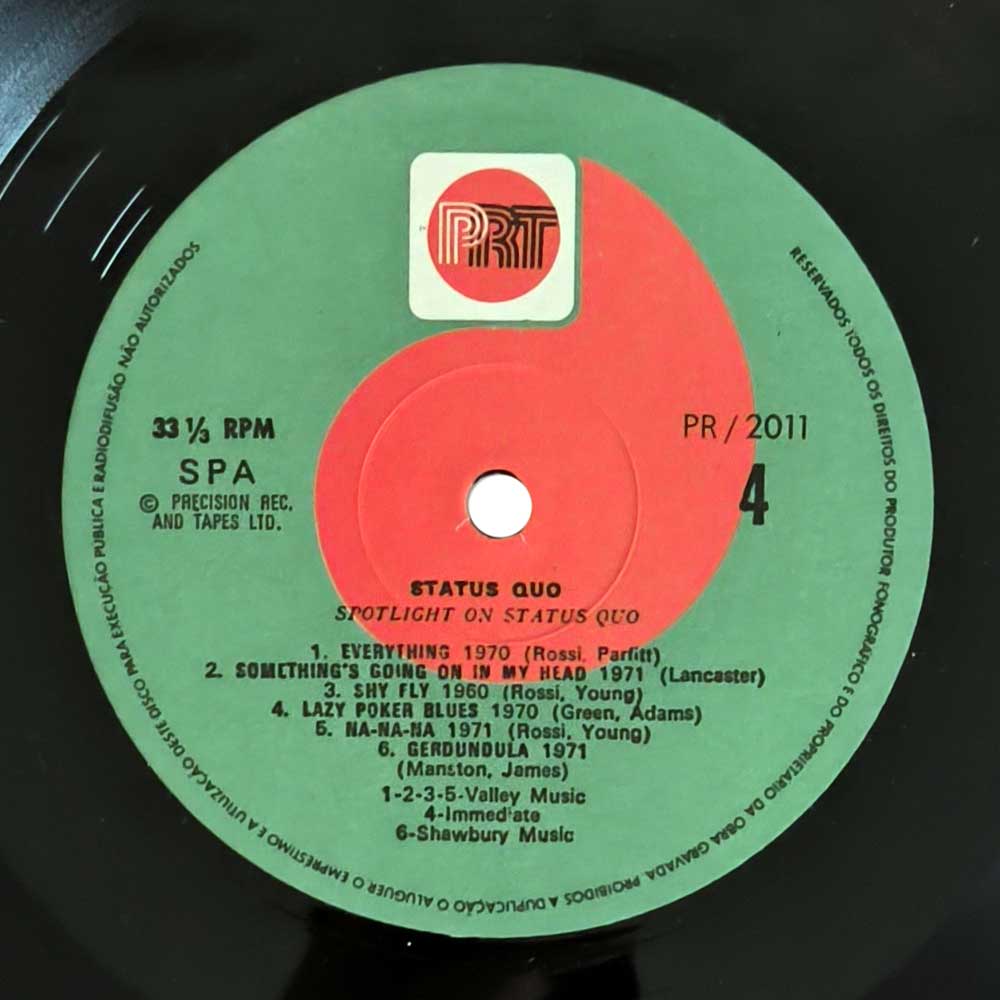 Status Quo ‎– Mean Girl (LP)