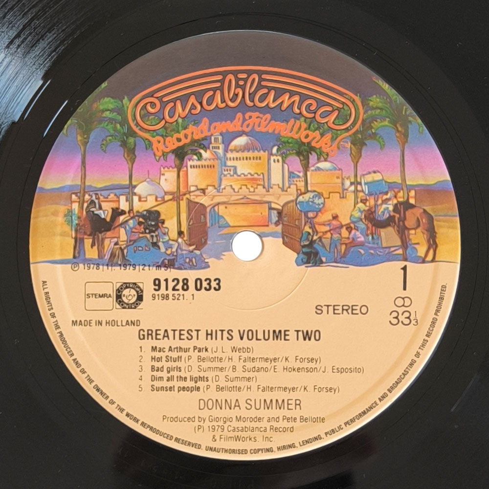 Donna Summer – Greatest Hits - Volume Two (LP)