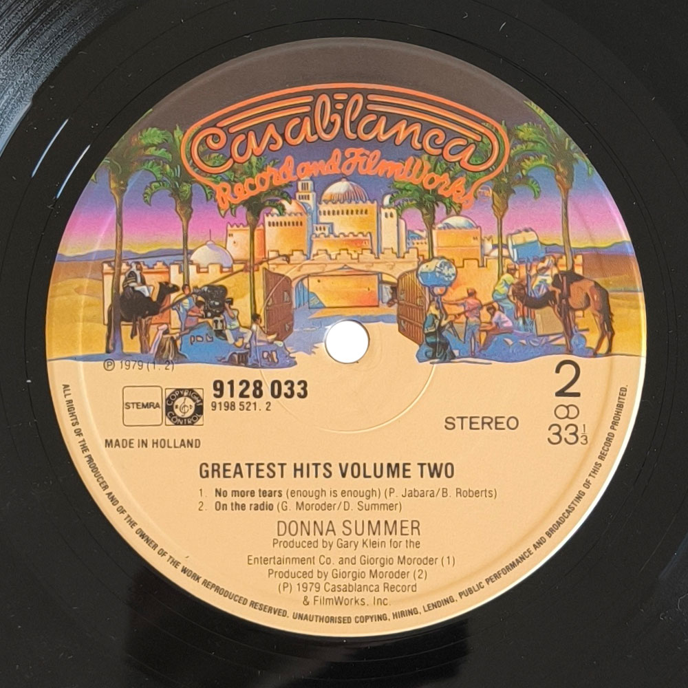 Donna Summer – Greatest Hits - Volume Two (LP)