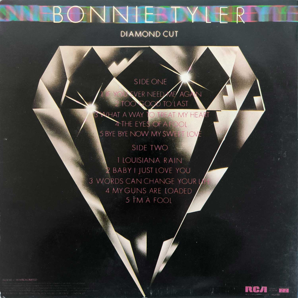 Bonnie Tyler ‎– Diamond Cut (LP)