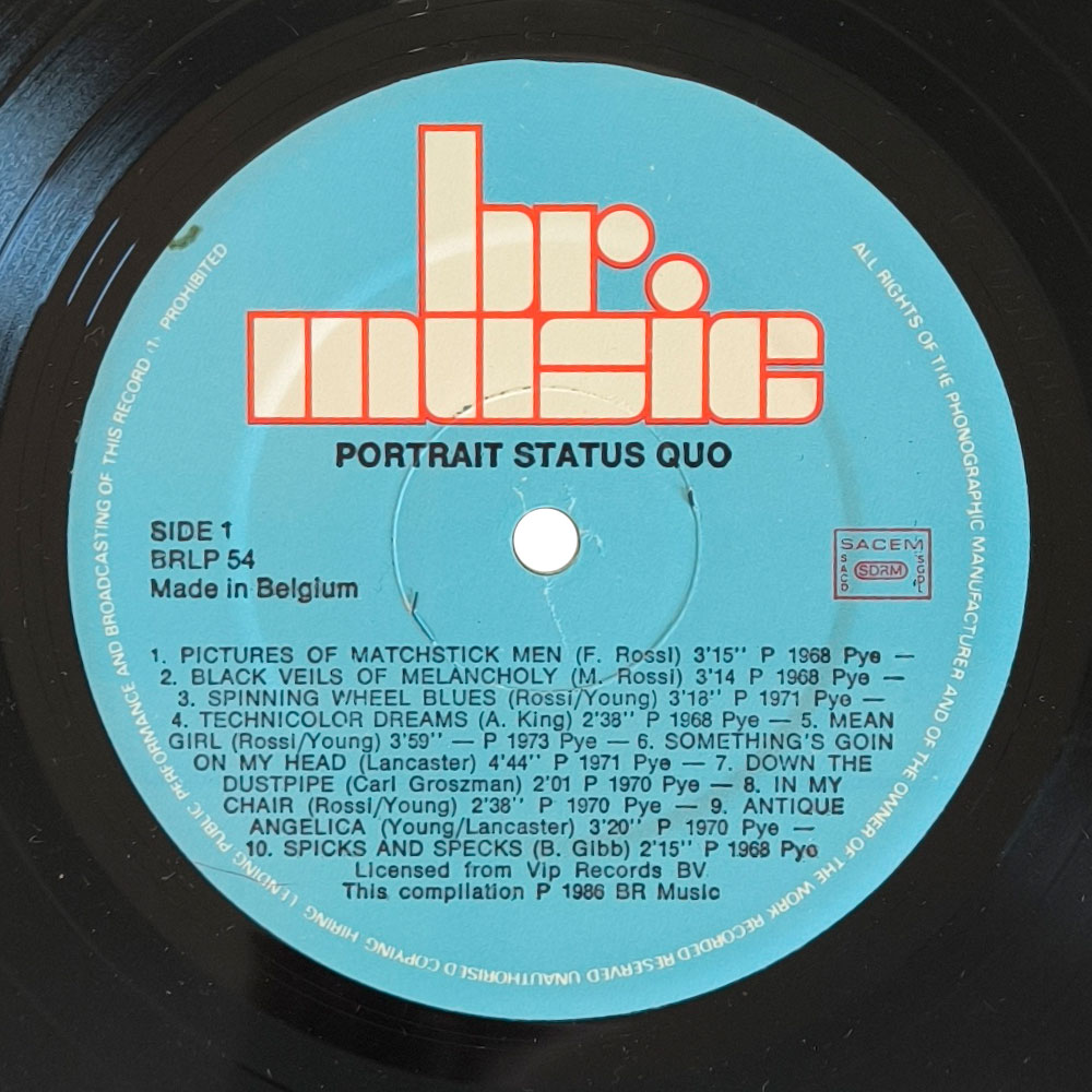 Status Quo ‎– Portrait (LP)