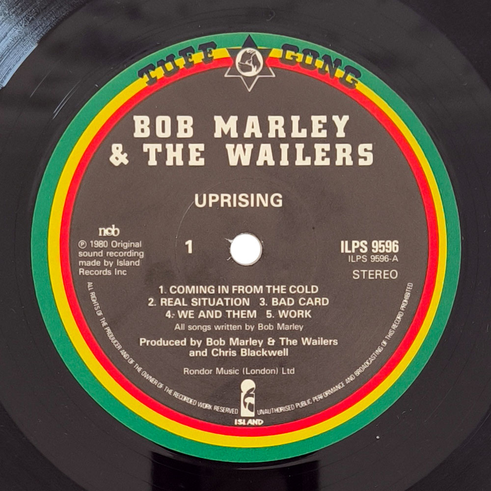 Bob Marley & The Wailers - Uprising (LP)
