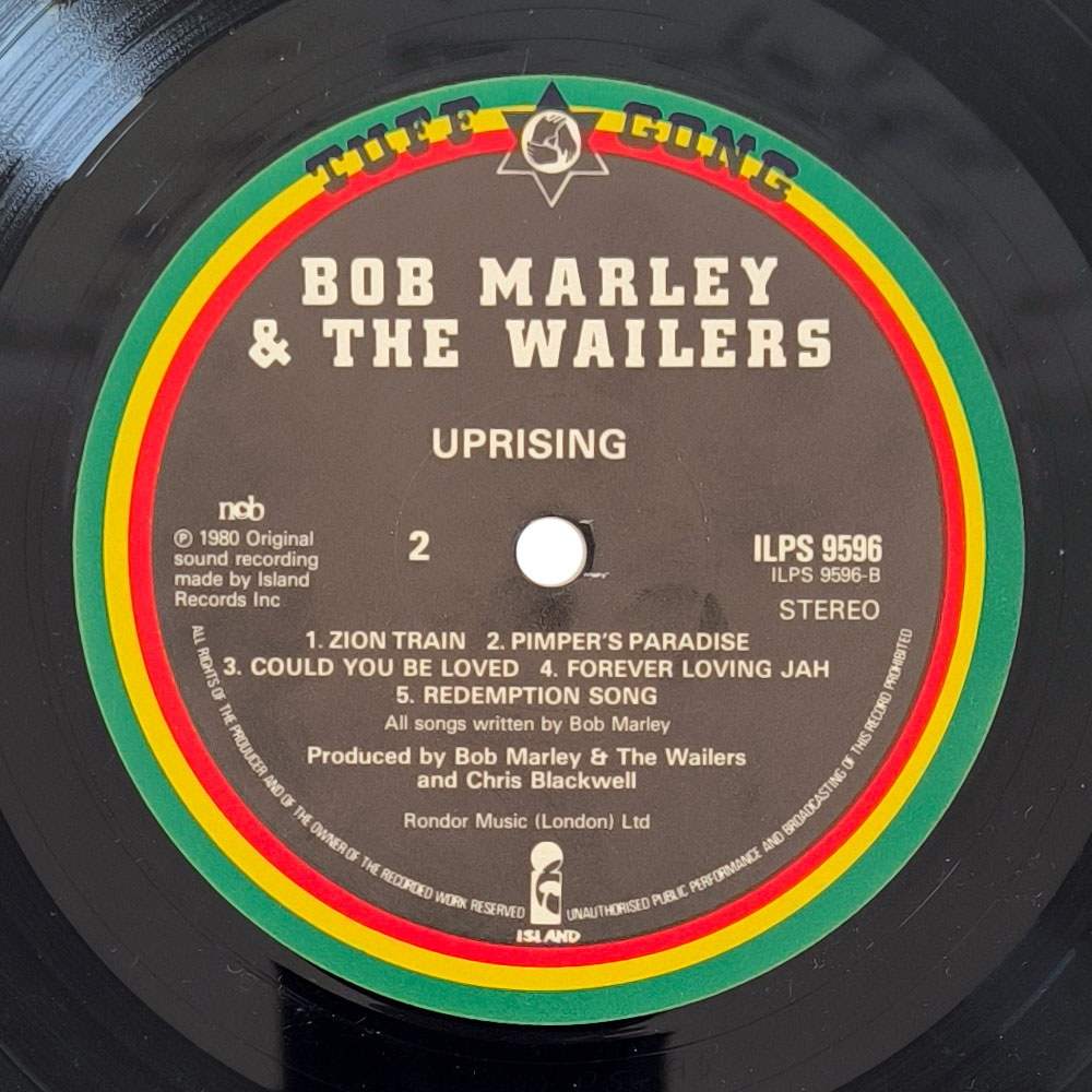 Bob Marley & The Wailers - Uprising (LP)