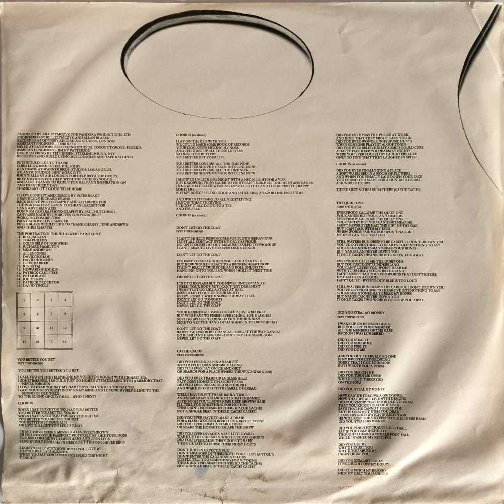 The Who - Face Dances (LP)