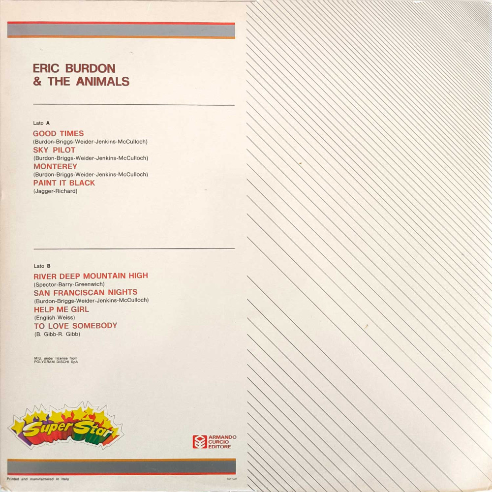 Eric Burdon & The Animals – Eric Burdon & The Animals (LP)