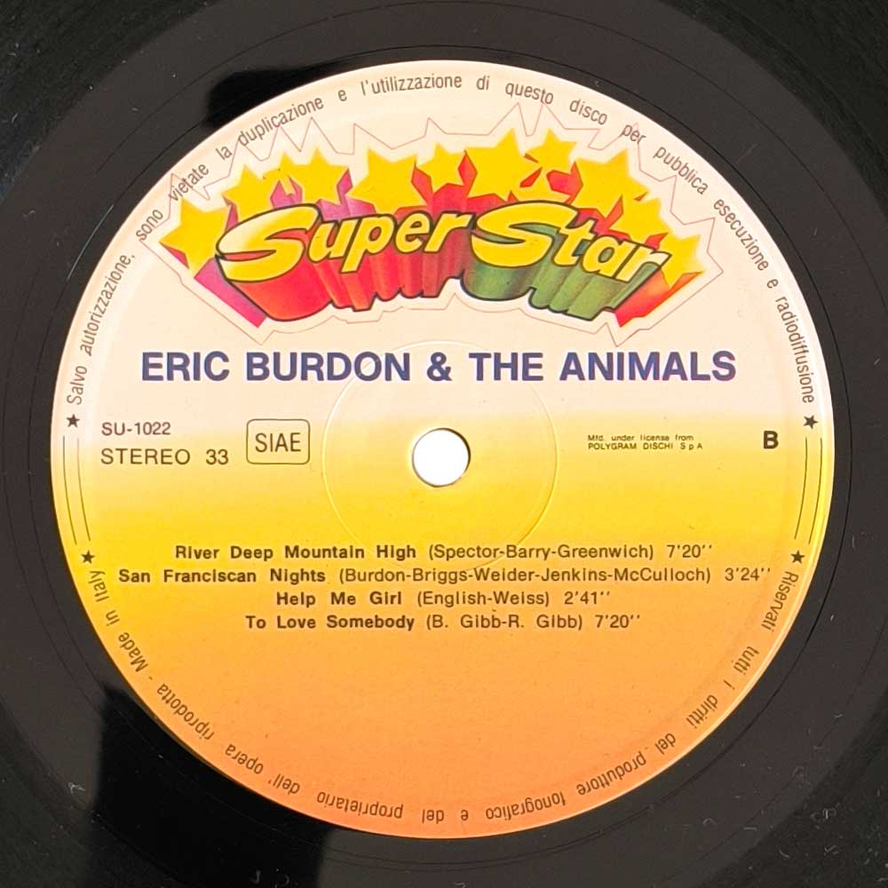 Eric Burdon & The Animals – Eric Burdon & The Animals (LP)