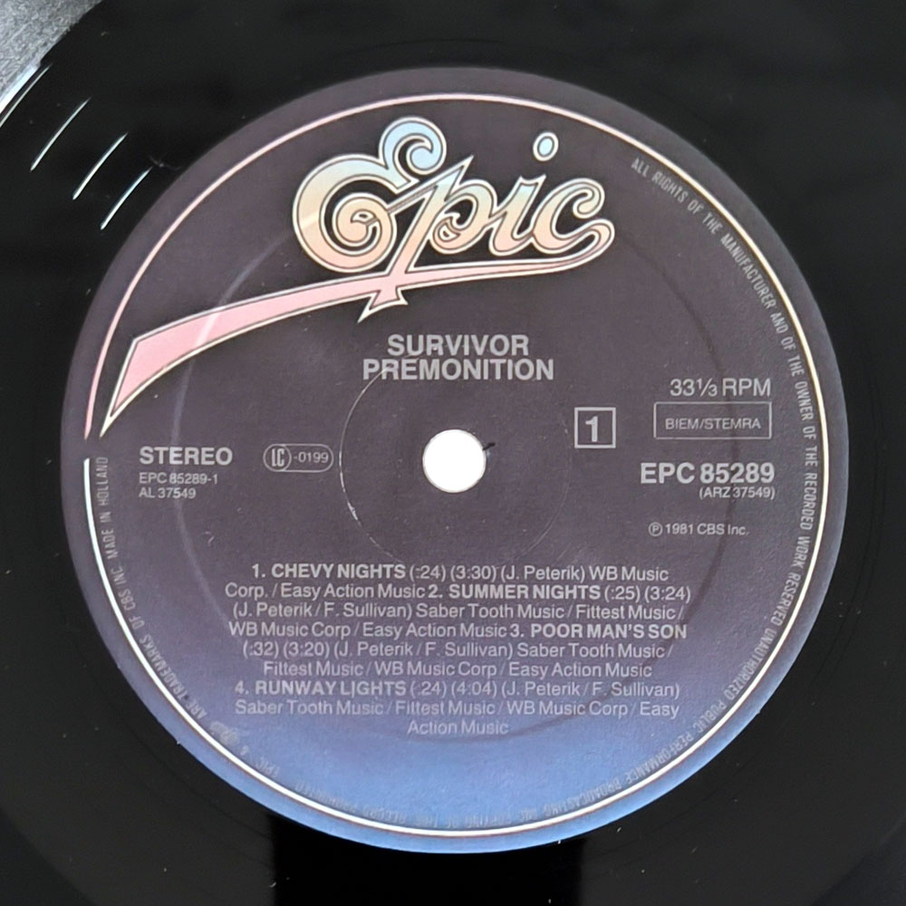 Survivor - Premonition (LP)