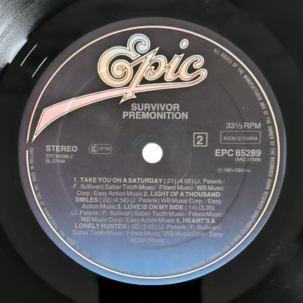 Survivor - Premonition (LP)