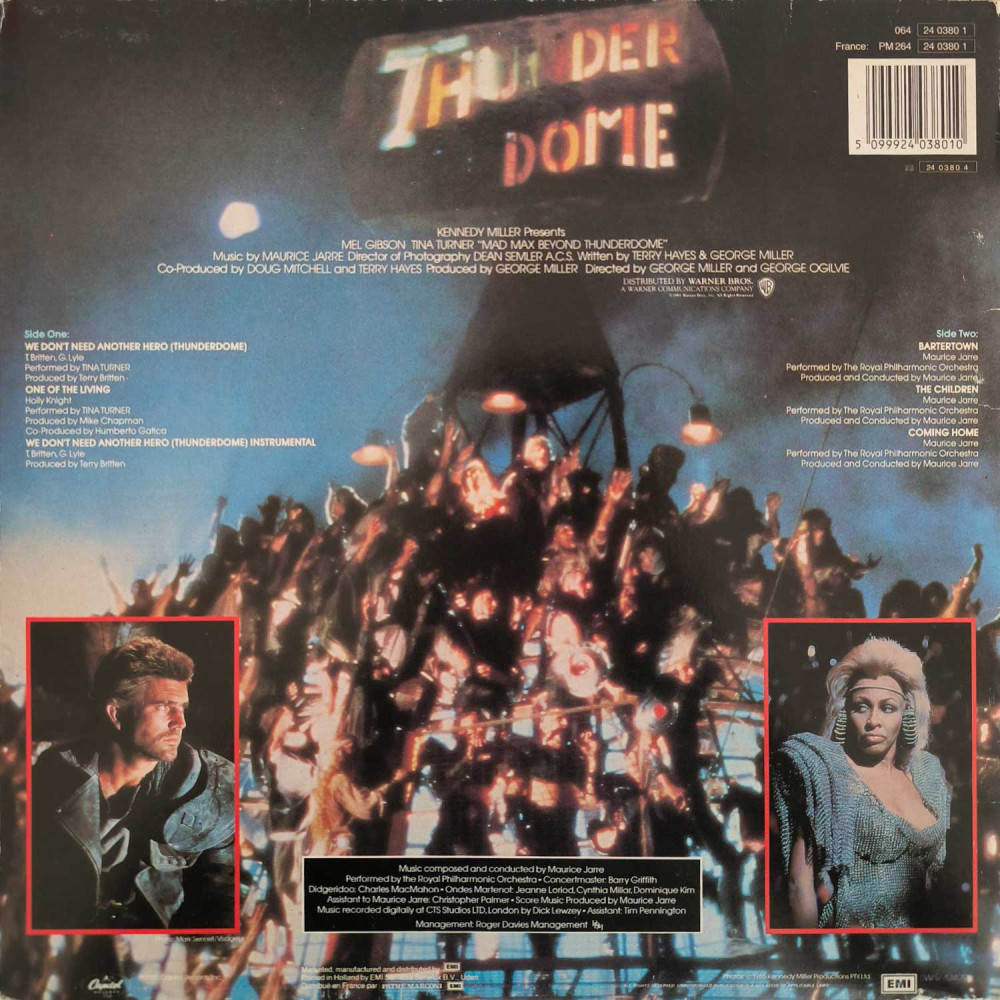 Various – Mad Max - Beyond Thunderdome - Original Motion Picture Soundtrack (LP)