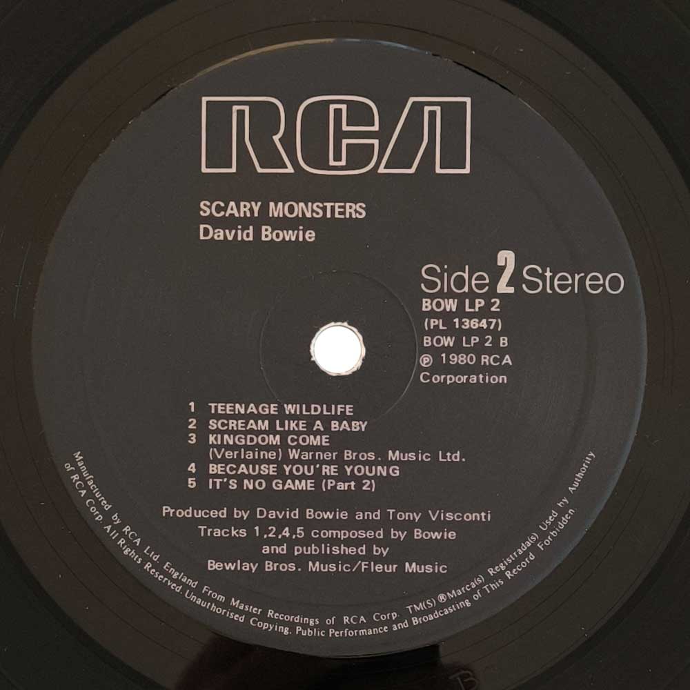 David Bowie - Scary Monsters (LP)