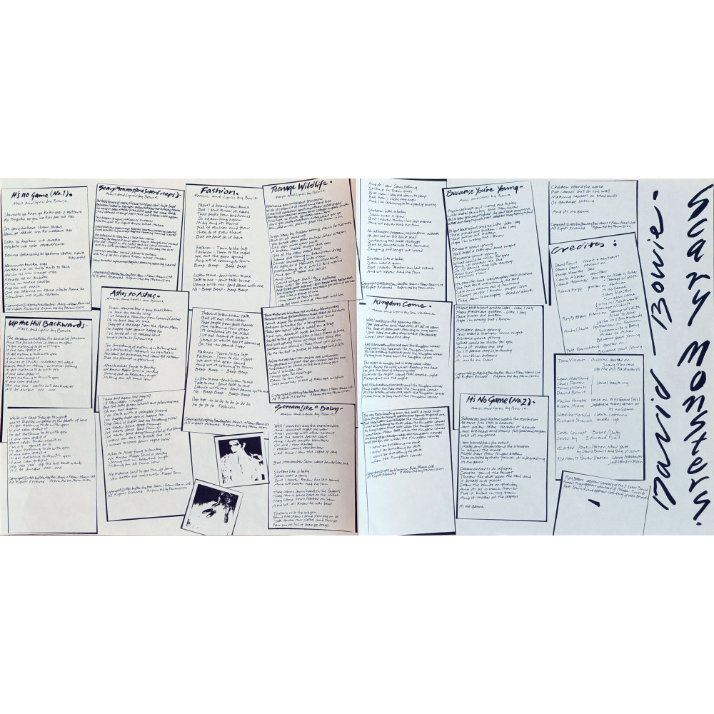 David Bowie - Scary Monsters (LP)