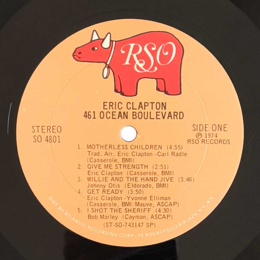 Eric Clapton - 461 Ocean Boulevard (LP)