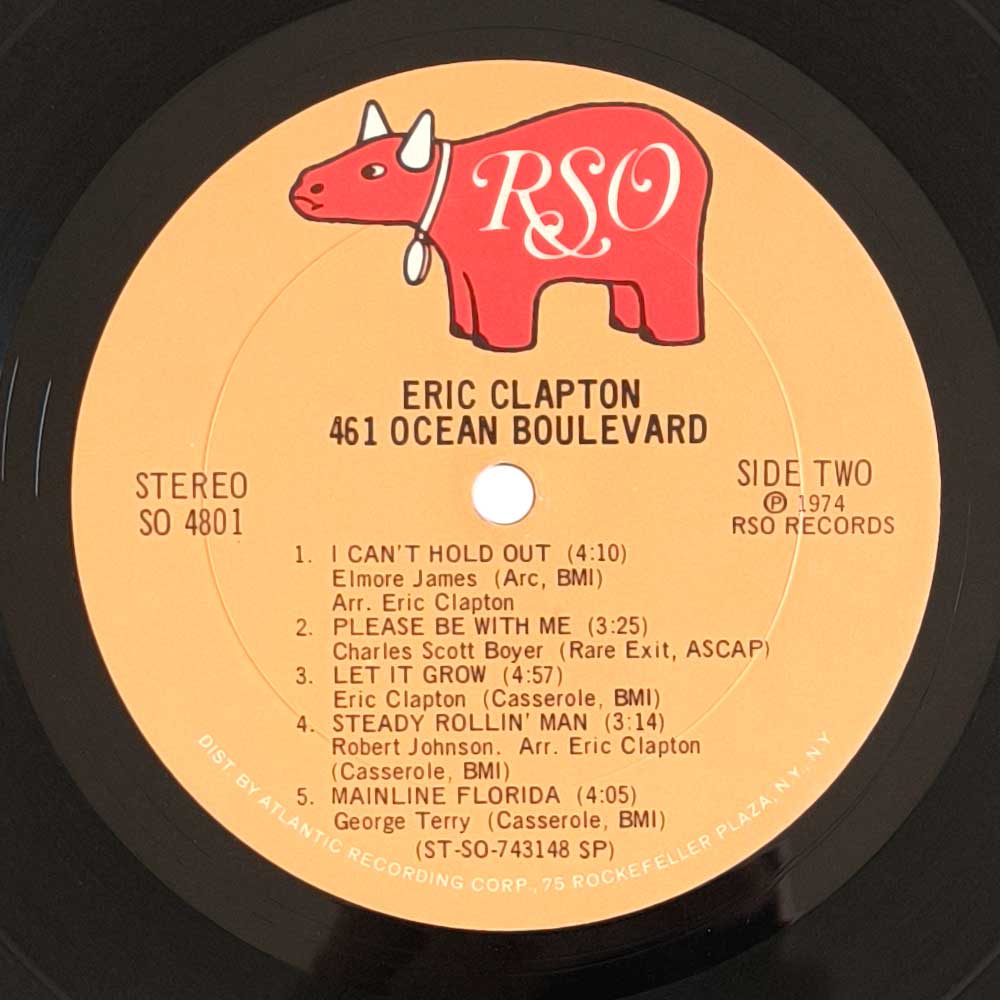 Eric Clapton - 461 Ocean Boulevard (LP)